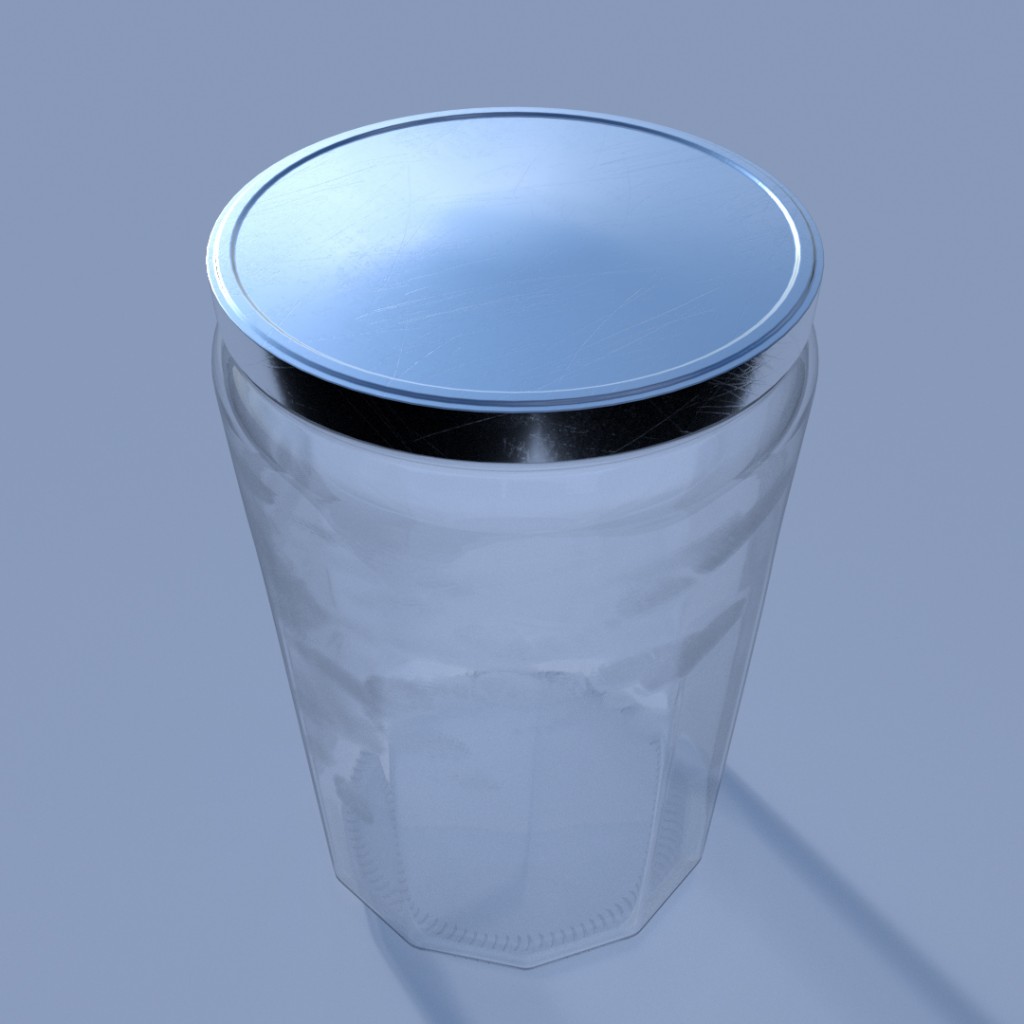 Glass Jar preview image 1